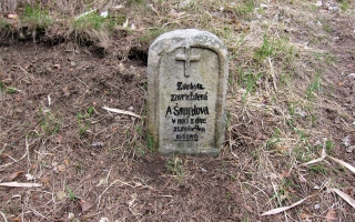 Smírčí kámen u Borů