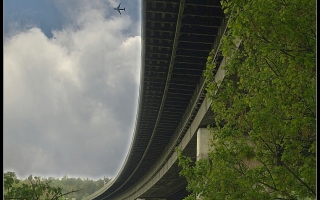 Dálniční most Vysočina - zájmový bod č. 1