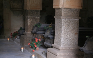 Hrobka rodu Lobkowiczů v Netíně