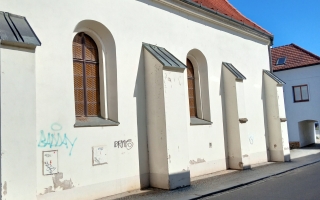 Špitálek, špitální kostel sv. Kříže