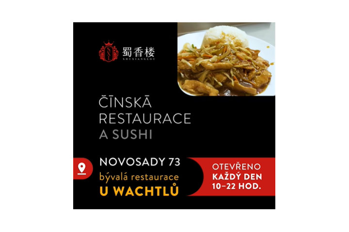 Čínská restaurace Shu Xiang Lou