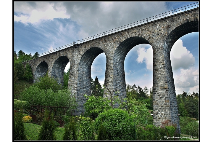Železniční most v Potokách I. u Velkého Meziříčí