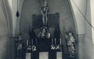 Špitálek, špitální kostel sv. Kříže