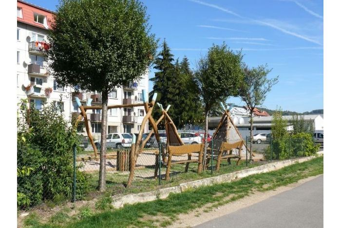 Dětské hřiště  v ulici Hornoměstská