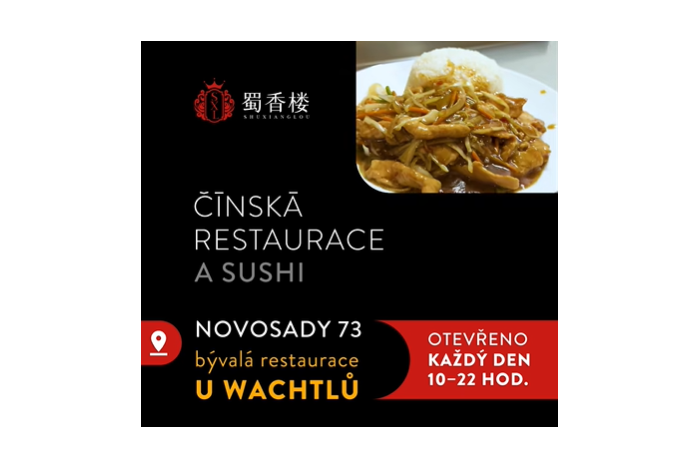 Čínská restaurace Shu Xiang Lou
