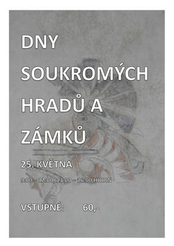 Dny soukromých_hradů_a_zámků_-_plakát